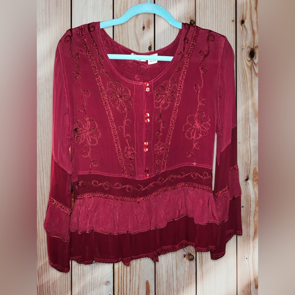 Vintage Raaga Bohemian blouse